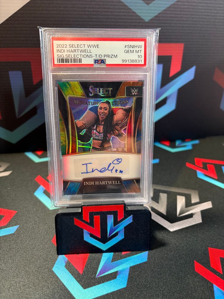Indi Hartwell Select 2022 Tie Dye Auto /25 PSA 10 GEM MINT image 1